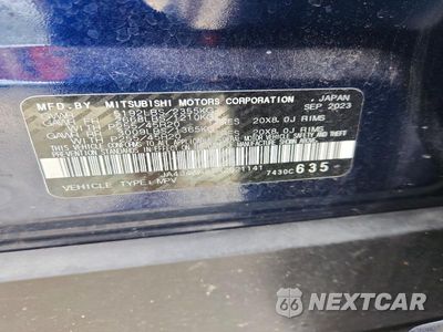 Zdjęcie 13 z 13 samochodu: 2024 MITSUBISHI OUTLANDER SEL VIN:JA4J4WA87RZ021141 - miniatura