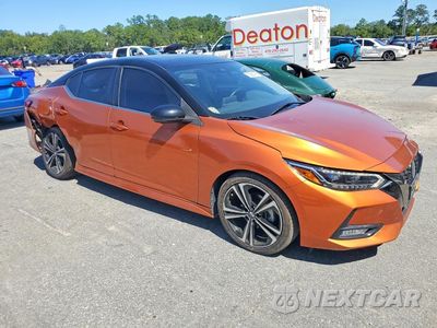 Czwarte zdjęcie samochodu z boku: 2022 NISSAN SENTRA SR VIN:3N1AB8DVXNY283123 - miniatura
