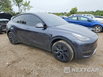 Czwarte zdjęcie samochodu z boku: 2024 TESLA MODEL Y VIN:7SAYGDED4RF096511 - miniatura