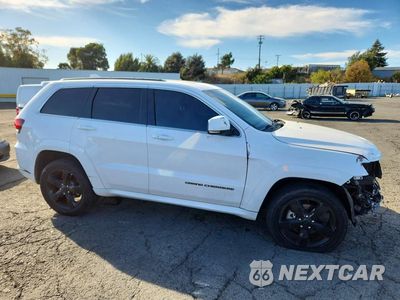 Czwarte zdjęcie samochodu z boku: 2015 JEEP GRAND CHEROKEE OVERLAND VIN:1C4RJFCG4FC110962 - miniatura
