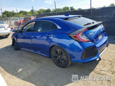 Drugie zdjęcie samochodu z przodu: 2019 HONDA CIVIC EX VIN:SHHFK7H6XKU410233 - miniatura