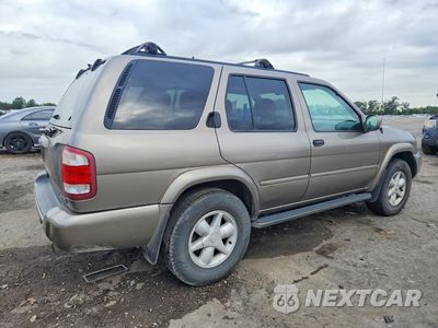 Trzecie zdjęcie samochodu z tyłu: 2001 NISSAN PATHFINDER SE VIN:JN8DR09YX1W576973 - miniatura