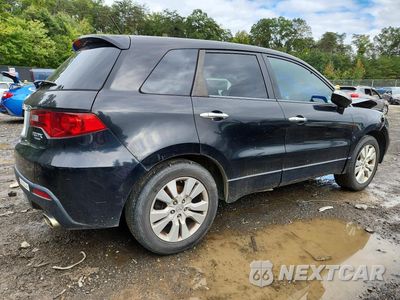 Trzecie zdjęcie samochodu z tyłu: 2010 ACURA RDX VIN:5J8TB2H21AA001017 - miniatura