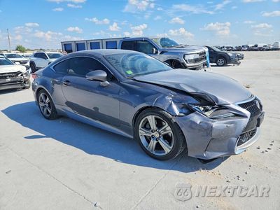 Czwarte zdjęcie samochodu z boku: 2017 LEXUS RC 200T VIN:JTHHA5BC0H5007645 - miniatura