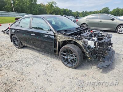 Czwarte zdjęcie samochodu z boku: 2022 HONDA CIVIC SPORT VIN:19XFL2H8XNE015501 - miniatura