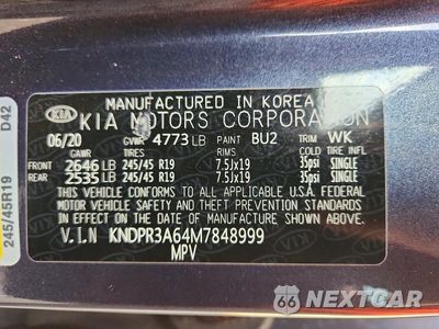 Zdjęcie 13 z 13 samochodu: 2021 KIA SPORTAGE SX VIN:KNDPR3A64M7848999 - miniatura