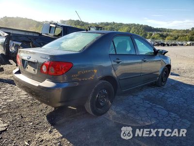 Trzecie zdjęcie samochodu z tyłu: 2006 TOYOTA COROLLA CE VIN:2T1BR32E26C694889 - miniatura