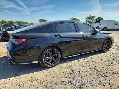 Trzecie zdjęcie samochodu z tyłu: 2024 HYUNDAI ELANTRA N LINE VIN:KMHLR4DF4RU714854 - miniatura