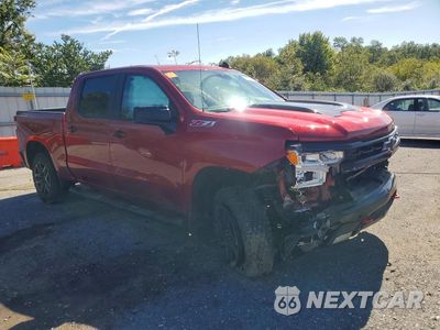 Czwarte zdjęcie samochodu z boku: 2024 CHEVROLET SILVERADO K1500 LT TRAIL BOSS VIN:3GCUDFED8RG285592 - miniatura