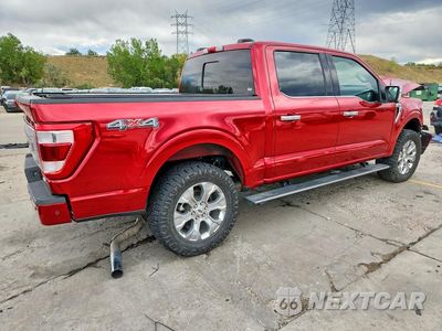 Trzecie zdjęcie samochodu z tyłu: 2021 FORD F150 SUPERCREW VIN:1FTFW1E87MFA85614 - miniatura