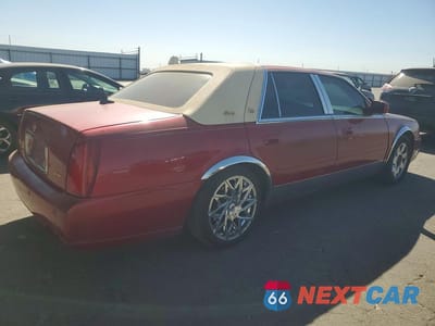 Trzecie zdjęcie samochodu z tyłu: 2002 CADILLAC DEVILLE DTS VIN:1G6KF57912U237118 - miniatura