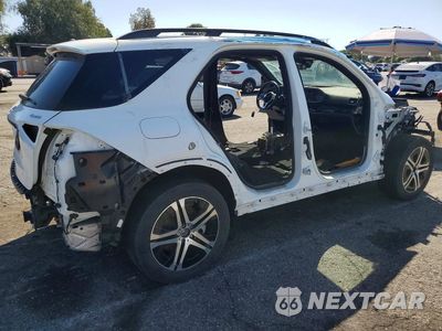 Trzecie zdjęcie samochodu z tyłu: 2022 MERCEDES-BENZ GLE 450 4MATIC VIN:4JGFB5KB6NA823965 - miniatura