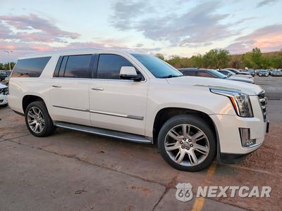 Czwarte zdjęcie samochodu z boku: 2016 CADILLAC ESCALADE ESV LUXURY VIN:1GYS4HKJ6GR409525 - miniatura