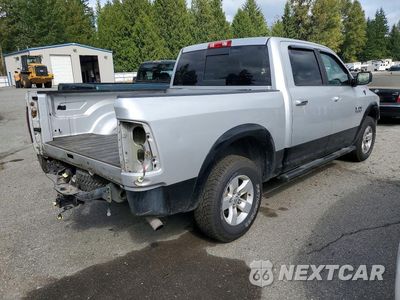 Trzecie zdjęcie samochodu z tyłu: 2014 RAM 1500 SLT VIN:1C6RR7LGXES360104 - miniatura
