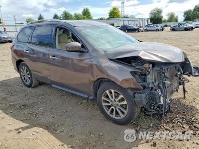 Czwarte zdjęcie samochodu z boku: 2015 NISSAN PATHFINDER SV VIN:5N1AR2MM8FC624828 - miniatura