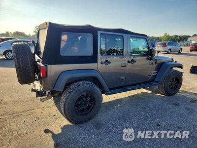 Trzecie zdjęcie samochodu z tyłu: 2017 JEEP WRANGLER UNLIMITED SPORT VIN:1C4BJWDG3HL560217 - miniatura