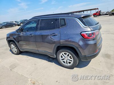 Drugie zdjęcie samochodu z przodu: 2020 JEEP COMPASS SPORT VIN:3C4NJCAB0LT198736 - miniatura