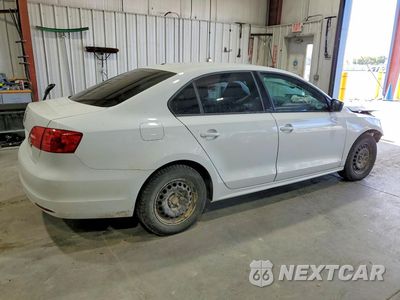 Trzecie zdjęcie samochodu z tyłu: 2014 VOLKSWAGEN JETTA BASE VIN:3VW1K7AJ7EM312123 - miniatura