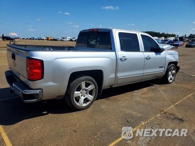 Trzecie zdjęcie samochodu z tyłu: 2018 CHEVROLET SILVERADO C1500 LT VIN:3GCPCREC8JG589020 - miniatura