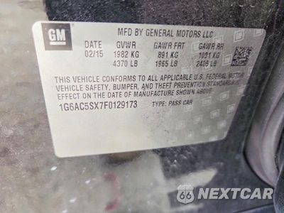 Zdjęcie 13 z 13 samochodu: 2015 CADILLAC ATS PERFORMANCE VIN:1G6AC5SX7F0129173 - miniatura