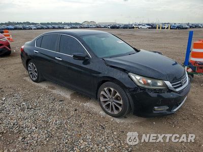 Czwarte zdjęcie samochodu z boku: 2014 HONDA ACCORD SPORT VIN:1HGCR2F54EA216177 - miniatura