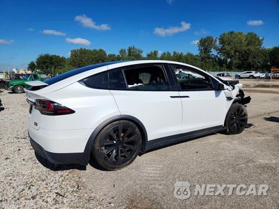 Trzecie zdjęcie samochodu z tyłu: 2023 TESLA MODEL X VIN:7SAXCBE64PF372969 - miniatura