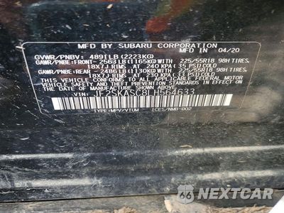Zdjęcie 13 z 13 samochodu: 2020 SUBARU FORESTER LIMITED VIN:JF2SKASC8LH564633 - miniatura