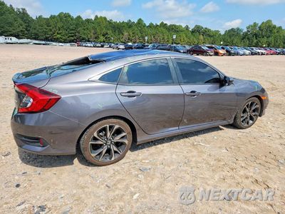 Trzecie zdjęcie samochodu z tyłu: 2021 HONDA CIVIC SPORT VIN:2HGFC2F80MH538517 - miniatura