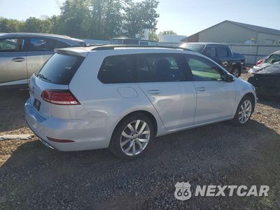 Trzecie zdjęcie samochodu z tyłu: 2019 VOLKSWAGEN GOLF SPORTWAGEN S VIN:3VWY57AU4KM509374 - miniatura