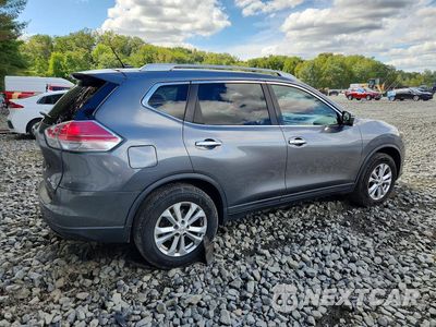 Trzecie zdjęcie samochodu z tyłu: 2015 NISSAN ROGUE SV VIN:KNMAT2MV3FP538723 - miniatura