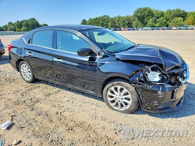 Czwarte zdjęcie samochodu z boku: 2017 NISSAN SENTRA SV VIN:3N1AB7AP8HY266129 - miniatura