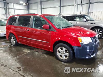 Czwarte zdjęcie samochodu z boku: 2013 DODGE GRAND CARAVAN SXT VIN:2C4RDGCG3DR548826 - miniatura