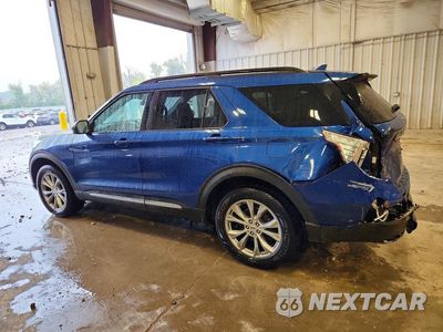 Drugie zdjęcie samochodu z przodu: 2020 FORD EXPLORER XLT VIN:1FMSK8DH5LGA59814 - miniatura