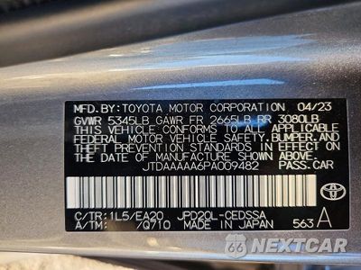 Zdjęcie 12 z 12 samochodu: 2023 TOYOTA MIRAI XLE VIN:JTDAAAAA6PA009482 - miniatura