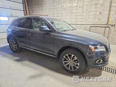 Czwarte zdjęcie samochodu z boku: 2016 AUDI Q5 PREMIUM VIN:WA1C2AFP3GA014815 - miniatura