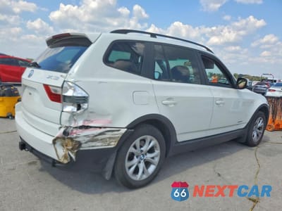 Trzecie zdjęcie samochodu z tyłu: 2010 BMW X3 XDRIVE30I VIN:WBXPC9C44AWJ37730 - miniatura