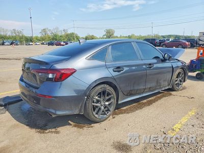 Trzecie zdjęcie samochodu z tyłu: 2025 HONDA CIVIC SPORT VIN:2HGFE2F58SH521218 - miniatura