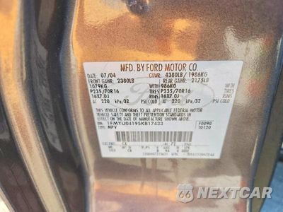 Zdjęcie 13 z 13 samochodu: 2005 FORD ESCAPE LIMITED VIN:1FMYU04195KB17433 - miniatura