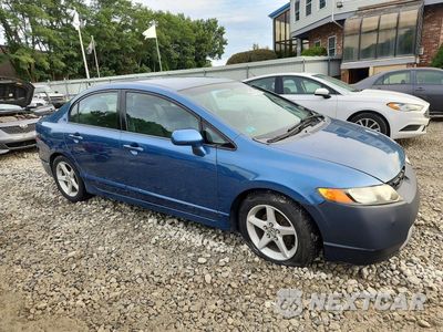 Czwarte zdjęcie samochodu z boku: 2008 HONDA CIVIC LX VIN:2HGFA16598H519315 - miniatura