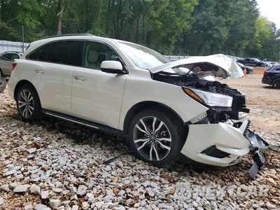 Czwarte zdjęcie samochodu z boku: 2019 ACURA MDX ADVANCE VIN:5J8YD4H87KL007815 - miniatura
