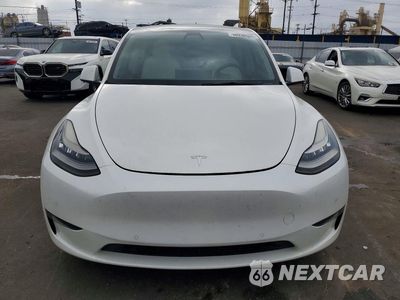 Piąte zdjęcie samochodu w środku: 2021 TESLA MODEL Y VIN:5YJYGDEE2MF192992 - miniatura