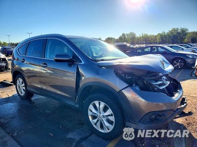 Czwarte zdjęcie samochodu z boku: 2014 HONDA CR-V EXL VIN:2HKRM4H78EH623722 - miniatura