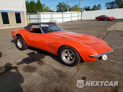 Czwarte zdjęcie samochodu z boku: 1969 CHEVROLET CORVETTE VIN:194679S737350 - miniatura