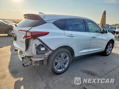 Trzecie zdjęcie samochodu z tyłu: 2019 ACURA RDX ADVANCE VIN:5J8TC1H79KL008371 - miniatura