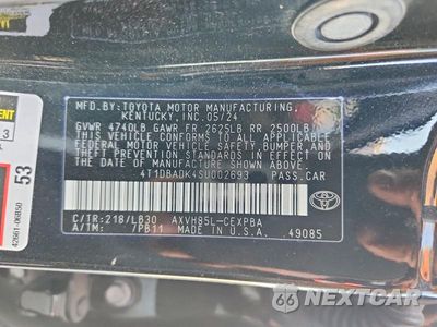 Zdjęcie 13 z 13 samochodu: 2025 TOYOTA CAMRY XSE VIN:4T1DBADK4SU002693 - miniatura