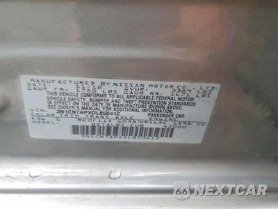 Zdjęcie 12 z 12 samochodu: 2013 NISSAN VERSA 1.6 S VIN:3N1CN7APXDL850412 - miniatura