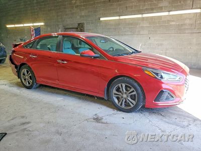 Czwarte zdjęcie samochodu z boku: 2019 HYUNDAI SONATA SEL VIN:5NPE34AF1KH807835 - miniatura