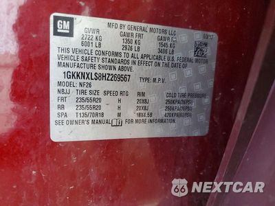 Zdjęcie 13 z 13 samochodu: 2017 GMC ACADIA DENALI VIN:1GKKNXLS8HZ269567 - miniatura