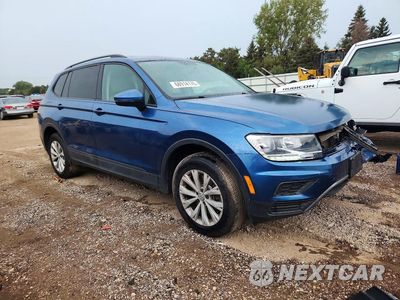 Czwarte zdjęcie samochodu z boku: 2020 VOLKSWAGEN TIGUAN S VIN:3VV0B7AX9LM053183 - miniatura