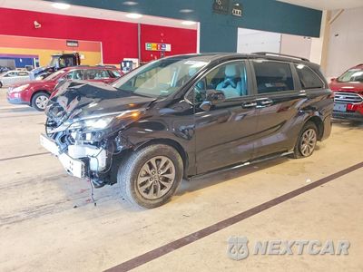 2025 TOYOTA SIENNA XLE 7-PASSENGER 5TDJSKFC1SS166555 - główne zdjęcie licytacji z USA - miniatura